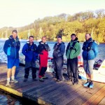 Most of the Titan 2013 crew meet for the first time for a row