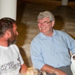Andrew and his father John