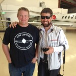 Simon Chalk with Oscar Konyukhov