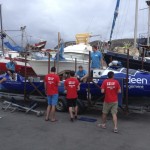 Oystershack (red) & Toby Wallace (blue) crews