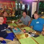 4 ocean rowers - Phil McCorry, Oliver, Noel & Simon